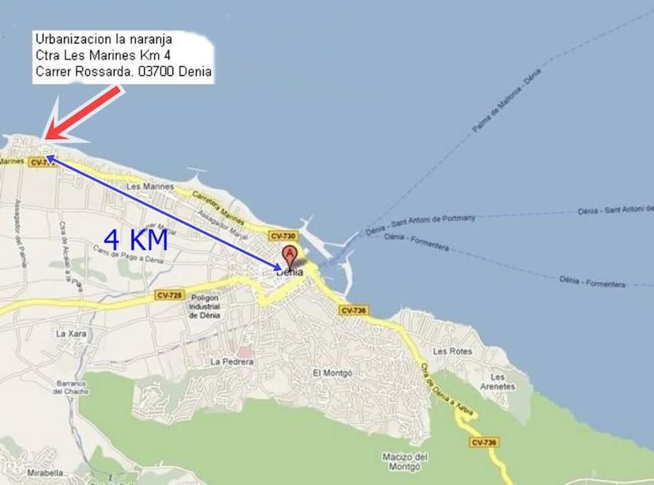La Naranja Denia 1ªlinea De Playa -Wifi- Parking Free Leilighet Eksteriør bilde