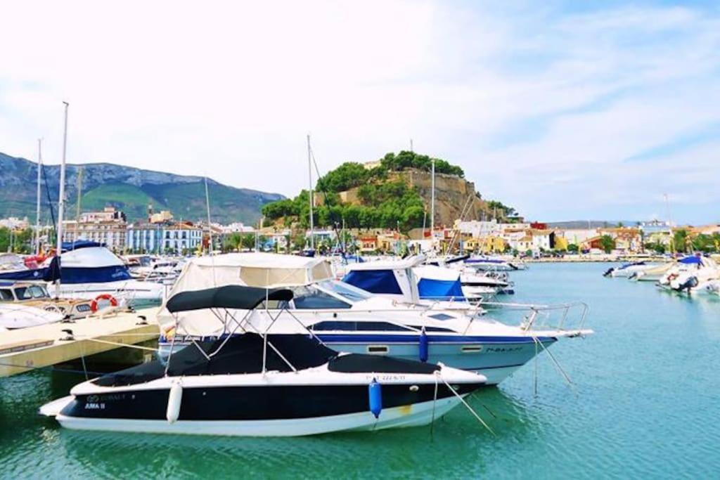 La Naranja Denia 1ªlinea De Playa -Wifi- Parking Free Leilighet Eksteriør bilde